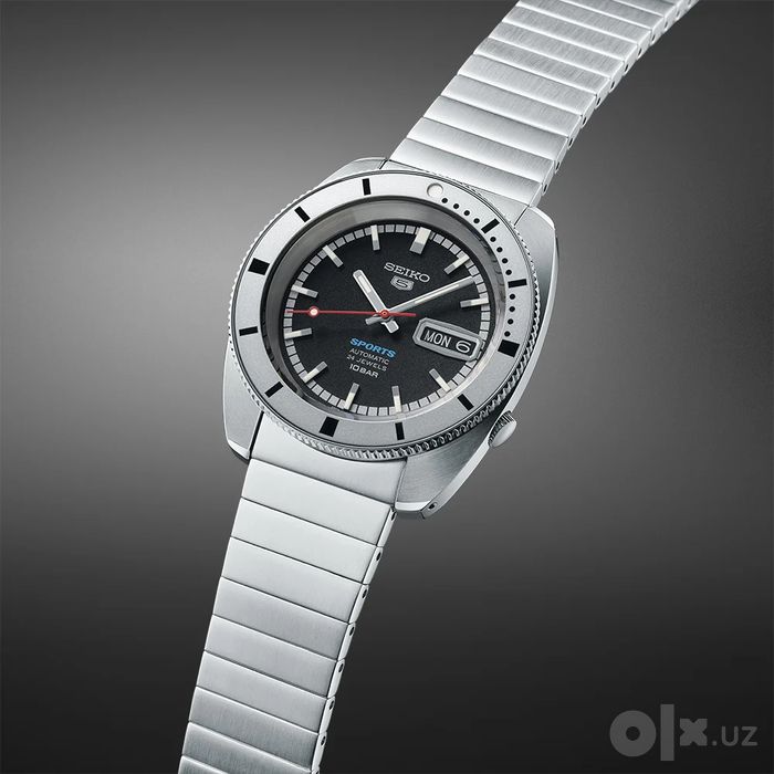 Seiko 5 Sports Heritage ‘Pepper Black’ 1968 Recreation Limited Edition