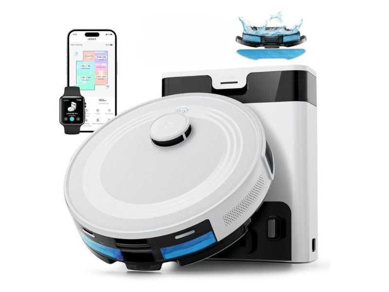 Робот Прахосмукачка с Автоматична Станция Lefant M2 Pro, 6000Pa