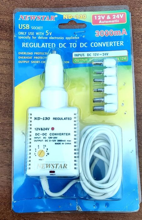 Адаптер-зарядное 12-24 В