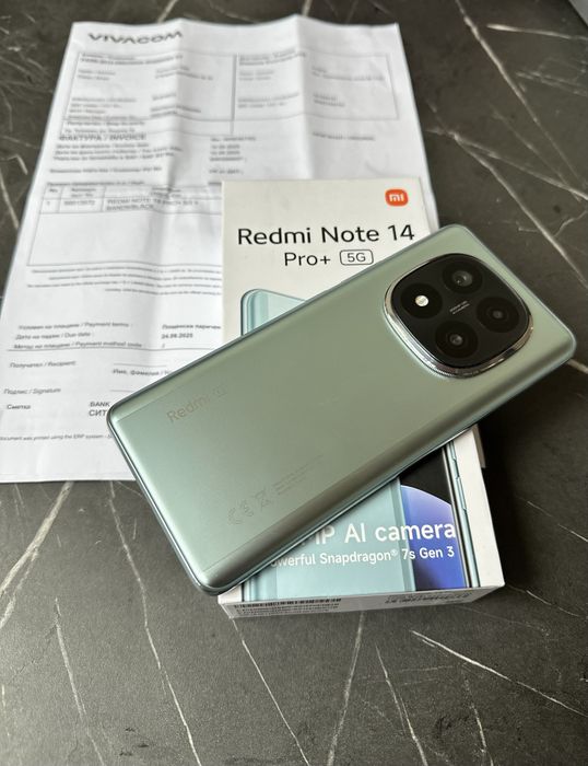 Xiaomi Redmi Note 14 Pro Plus 512GB Frost Blue ГАРАНЦИЯ