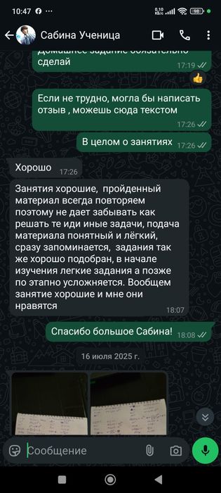 Репетитор по химии и математике