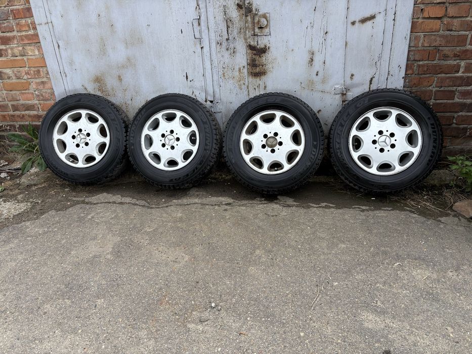Диски r15 на мэрс ромашки 5х112