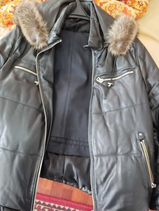 Кожаная куртка турецкая