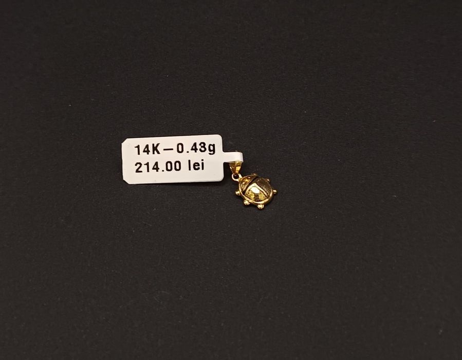 Pandantiv aur 14k/585.   0,43 gr