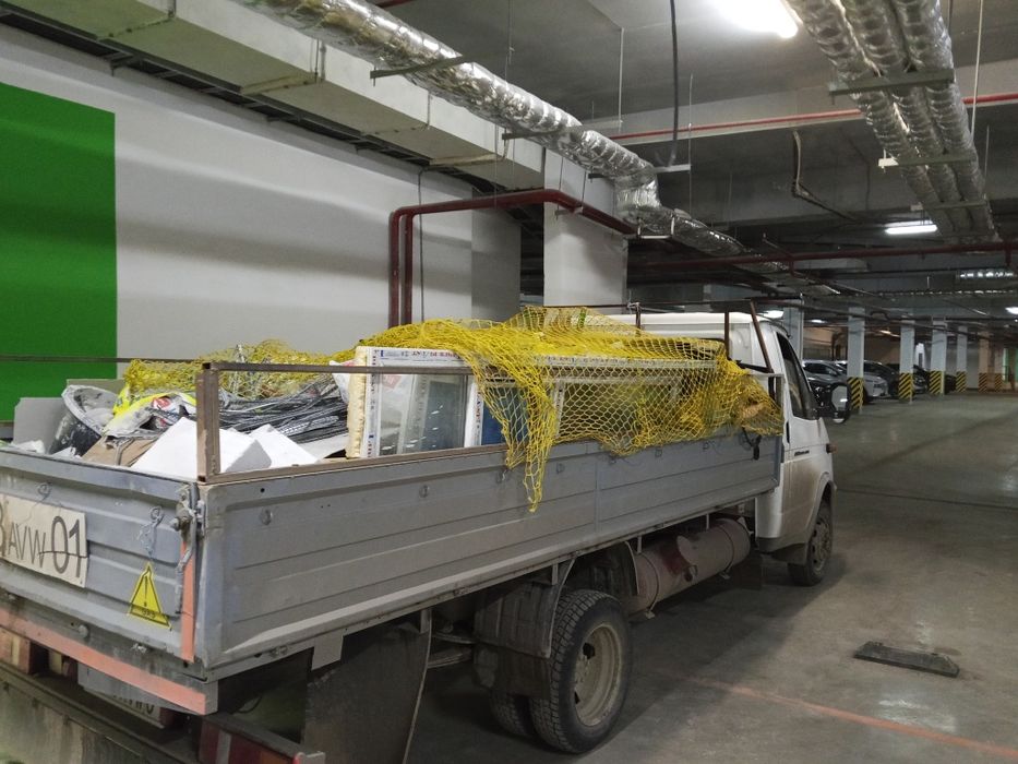 Вывоз мусора по городу