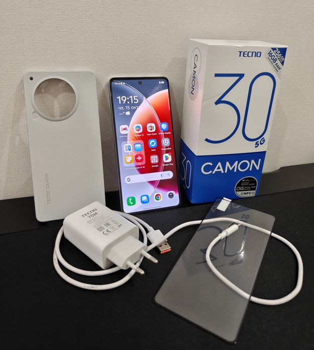 Смартфон Tecno Camon 30 5G 120Hz 16/256Gb Fast Charge
