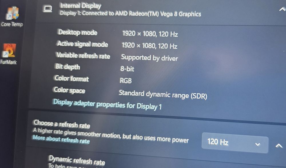 Laptop Asus Ryzen 5 GTX 1650 16GB SSD 15.6" 120Hz