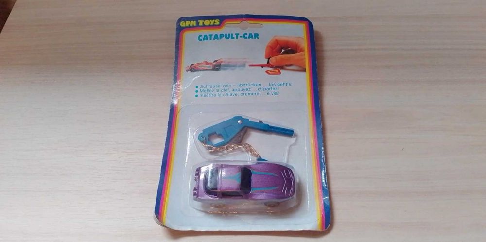 Стара играчка GPM Toys Catapult-car 1/64