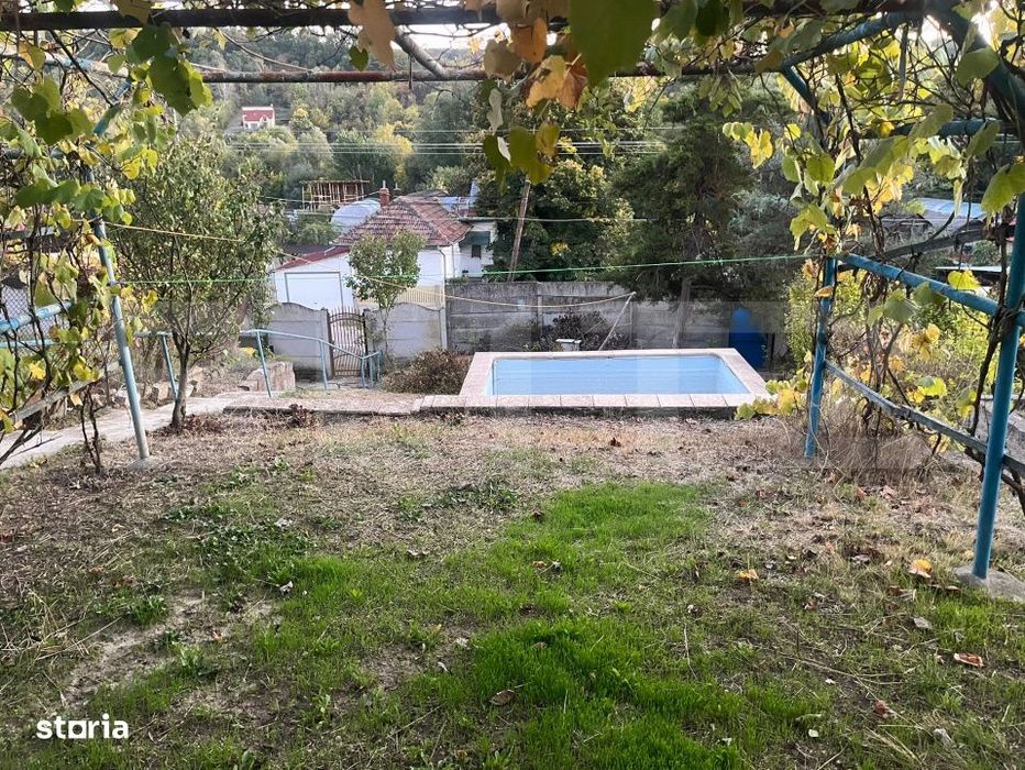 Casa cu piscina P+M, 1.368 mp teren,  Leamna de Sus