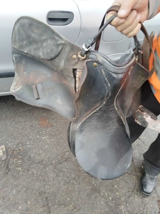 Șa de piele originala