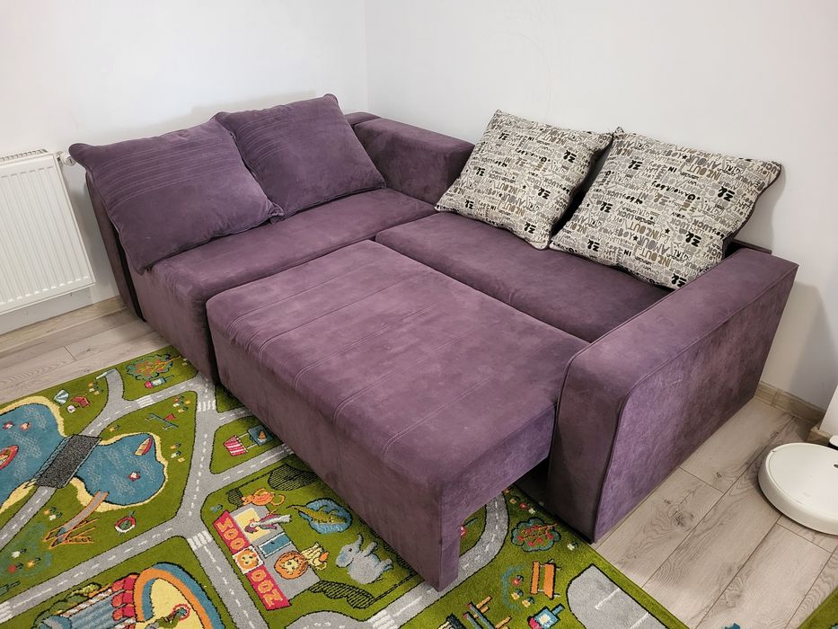 Vand canapea coltar mov