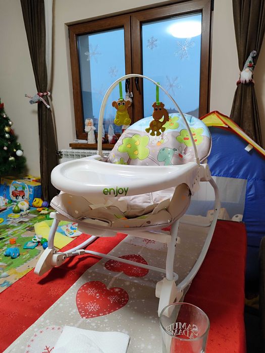 бебешки шезлонг Chipolino Enjoy Dino