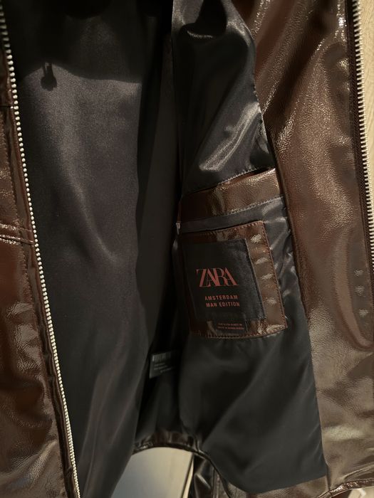 Мъжко кожено яке Бордо