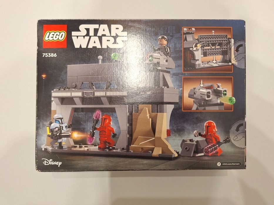 LEGO Star Wars 75386 Paz Vizsla and Moff Gideon Battle