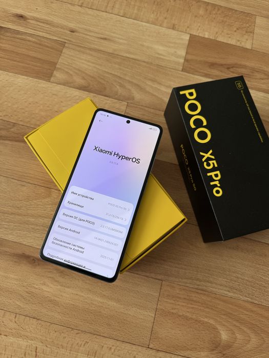 Poco X5 Pro 256GB с документами