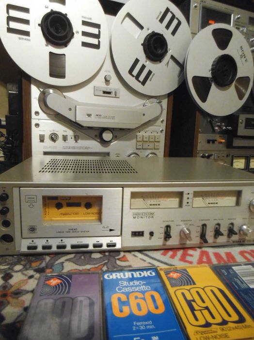 3-Head CG-356 UHER ferrite head 3-Motor High-Com Compander