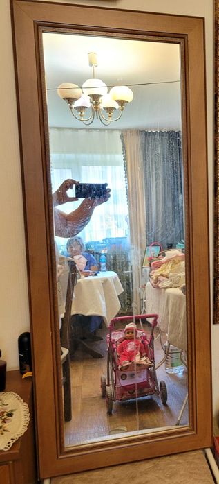 Зеркало с тумбочкой в прихожую. Польша.