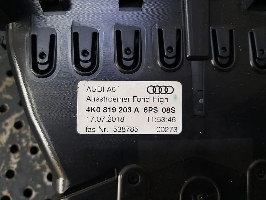 Grile ventilatie spate audi a6 c8 4k 4k0819203a