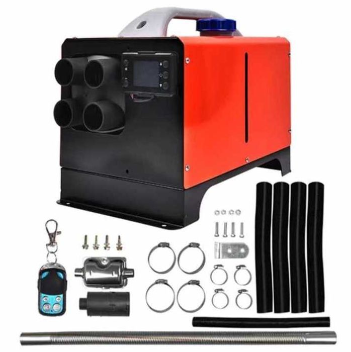 Дизелова суха печка 8kW 12V/24V с куфар и алуминиево ядро