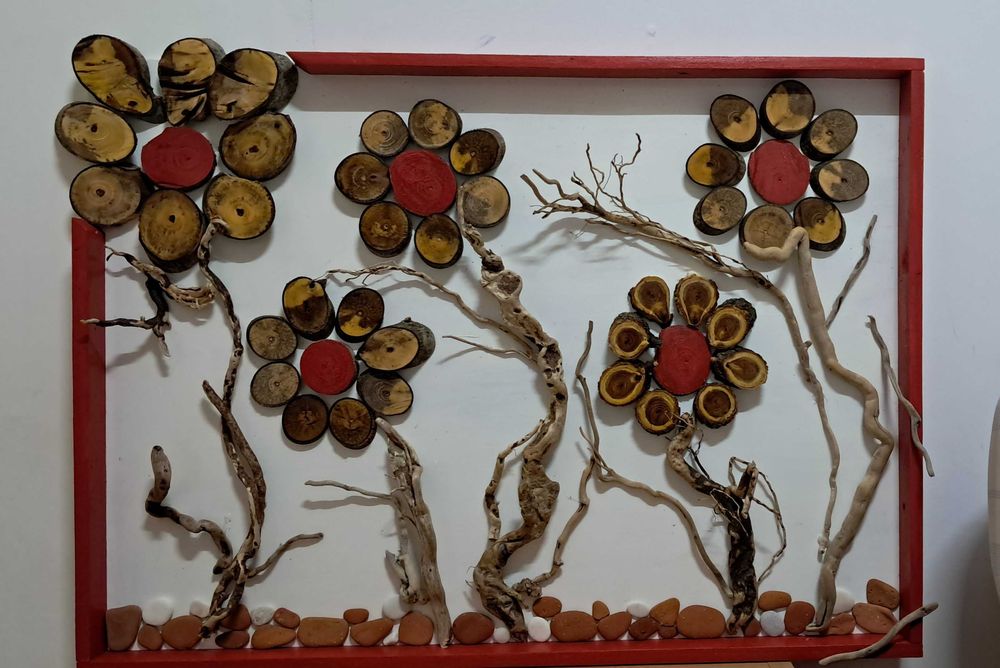 Tablou handmade lemn