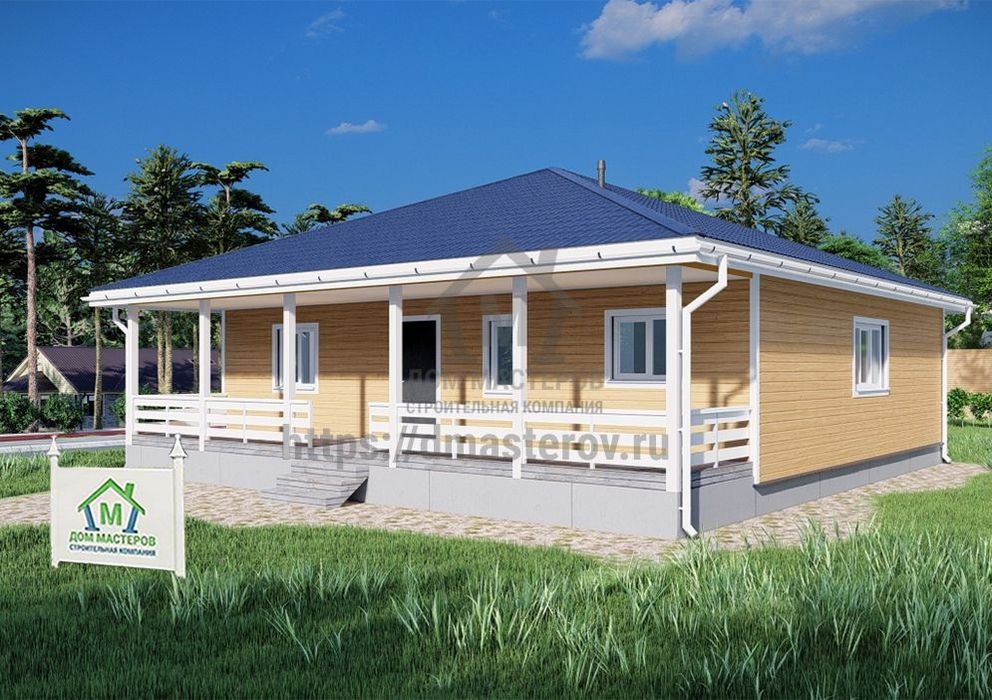 Деревянные каркасные дома любой сложности