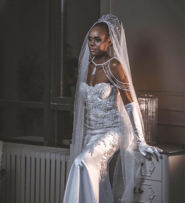 Дизайнерское свадебное платье