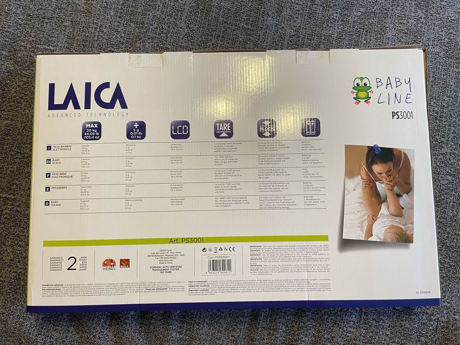 Cantar Laica PS3001, pentru bebelusi