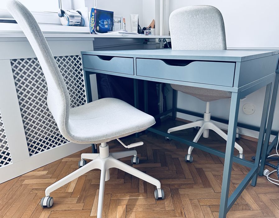 Scaun conferinta IKEA alb bej