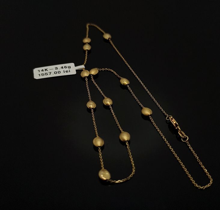 Bijuteria Royal lant din aur 14k 3.46 gr