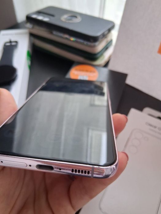 Samsung S23 plus  lavander 512GB și Galaxy Watch 6