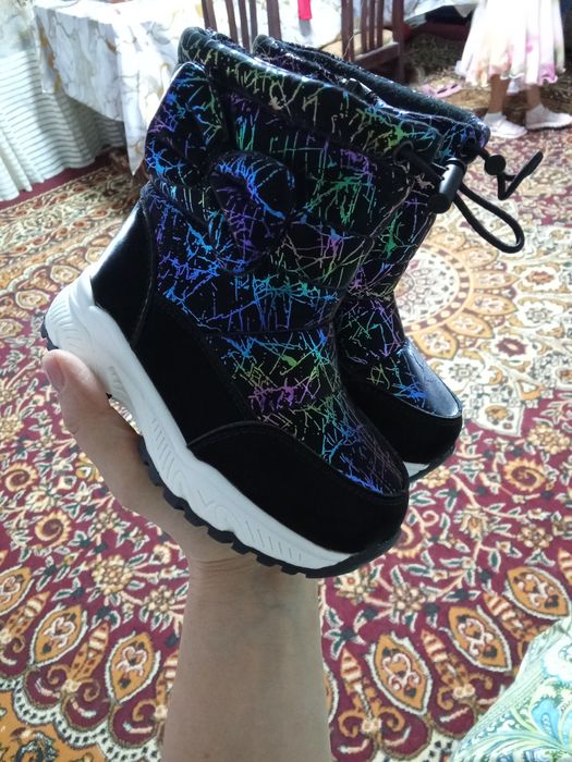 Сапожки на натуральной овчине 23р