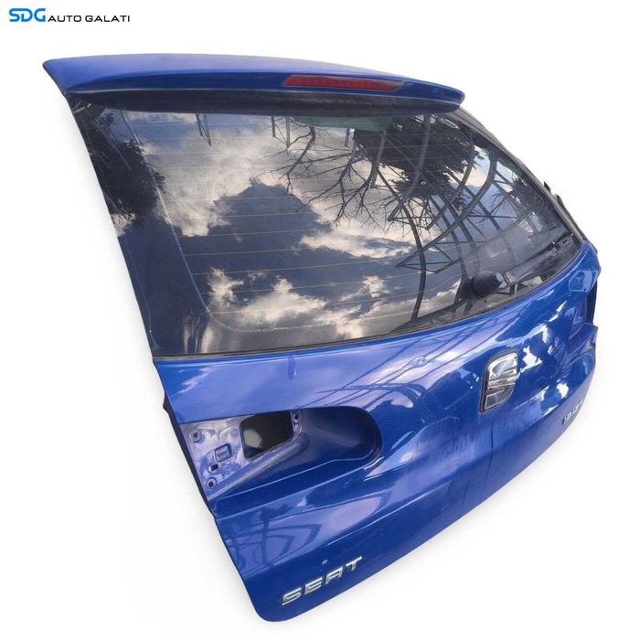 Hayon Haion Porbagaj Dezechipat cu Luneta Geam Sticla Culoare LS5V Seat Ibiza 6L 2002 - 2010 Cod 6L6827024B [LS1426]