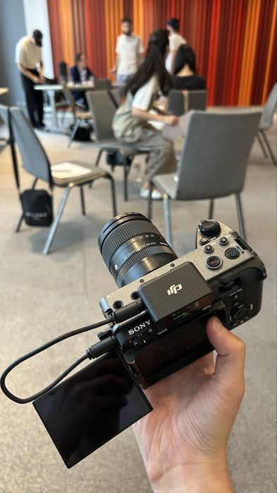 Sony FX30 обьектив sigma 18-50mm