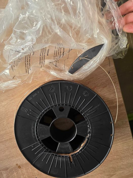 Sârmă de lipit CuSi3 sârmă 0,8 mm 5 kg sârmă de sudură D200 bobină rolă 2.1461 lipire MIG