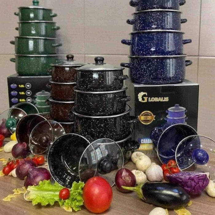 Комплект от 5 броя тенджери за домашна и професионална употреба