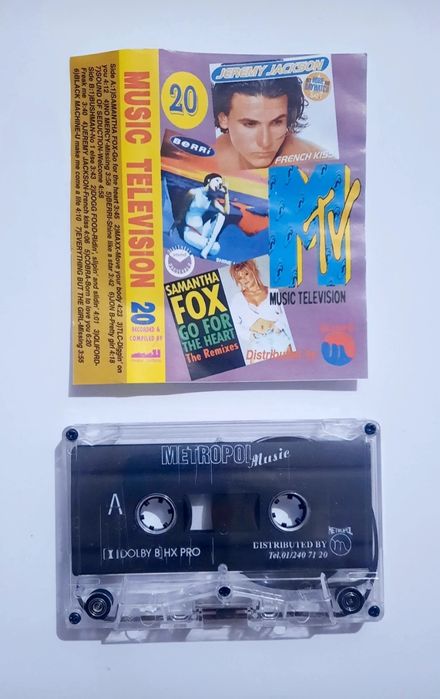 Casetă audio MTV Music Television veche