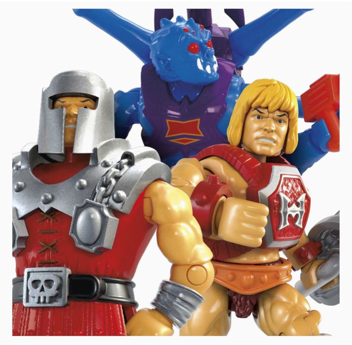 Mega Masters of The Universe Snake Mountain, 3802 piese, de colectie