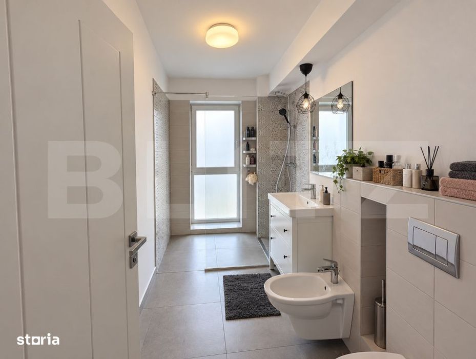 Apartament 3 camere, 89 mp, decomandat, parcare subterana – Borhanci