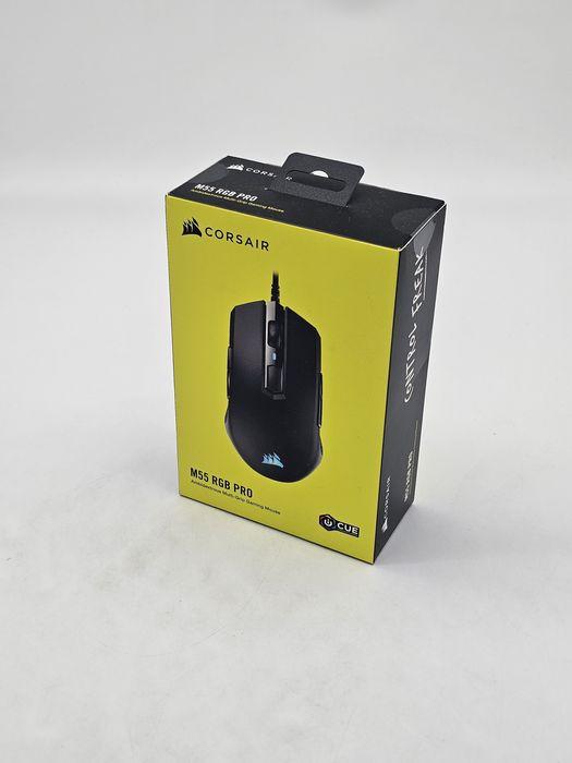 Mouse gaming Corsair M55 RGB Pro, ambidextru, Negru