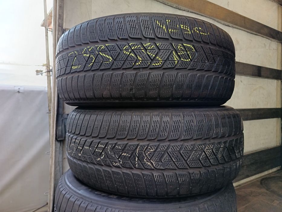 Anvelope MS iarna 255 55 18 pirelli runflat 5mm 2017 și 2018