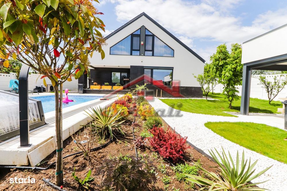 Vilă Modernă De Lux Cu Piscină, Fotovoltaice Și Foișor – Breaza