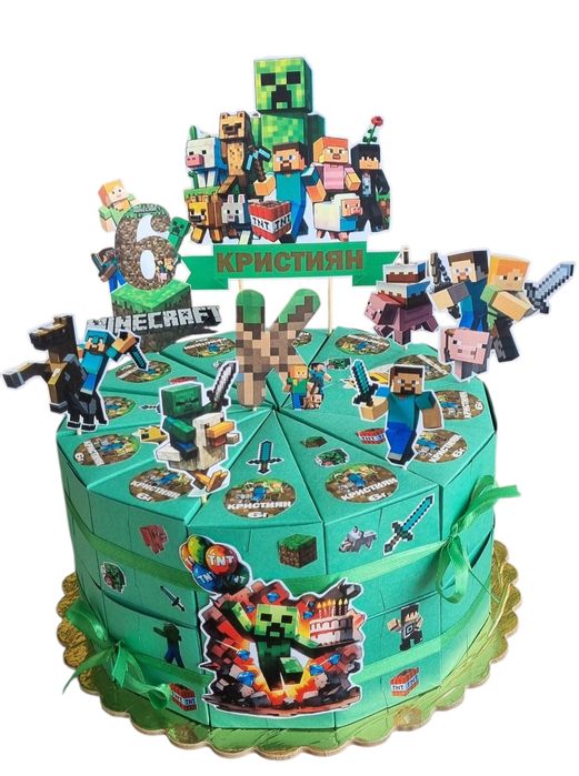 Картонени торти / картонена торта за детски рожден ден