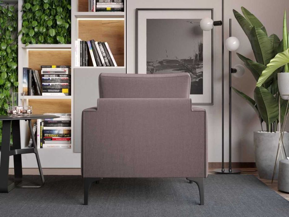 Fotoliu Rici Roze - Transport Gratuit in 4-10 zile