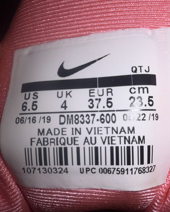Nike Air VaporMax Plus Pink (Bubblegum/Hot Pink)- 37.5,40