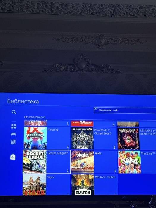 Playstation 4 slim, 2 джойстика 20 игр