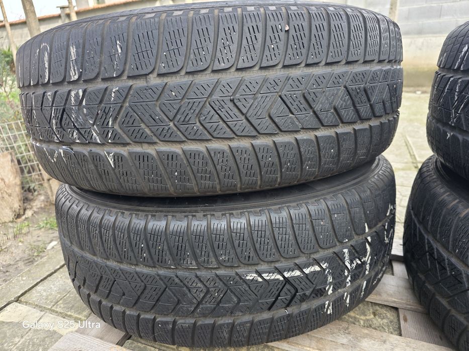 Лети джанти 18ки 5х112 Mercedes + зимни гуми 235/60/18 Pirelli