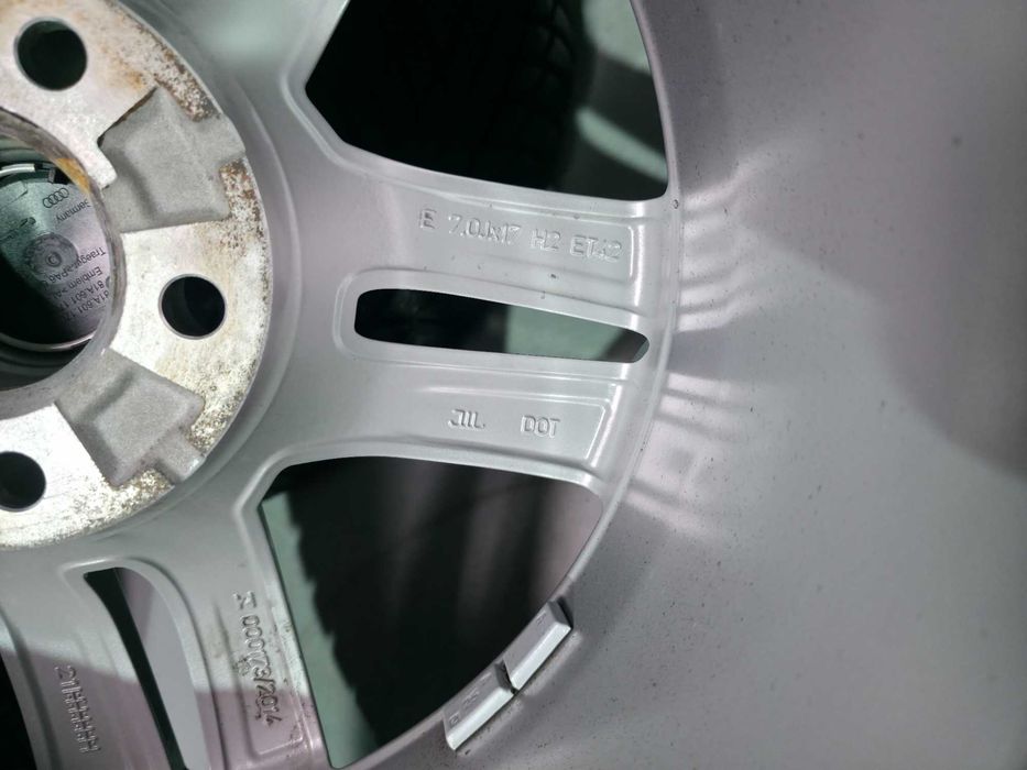 4 Roti Jante + Anvelope IARNA - 5x112 17'' - OEM AUDI A4 B8 B9 / Audi A5 - Anvelope Bridgestone AO - 225/50/17 - Stare F BUNA - DOT 2021 - SUPER PRET