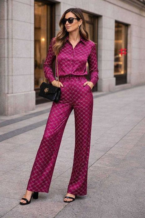 Compleu dama din satin