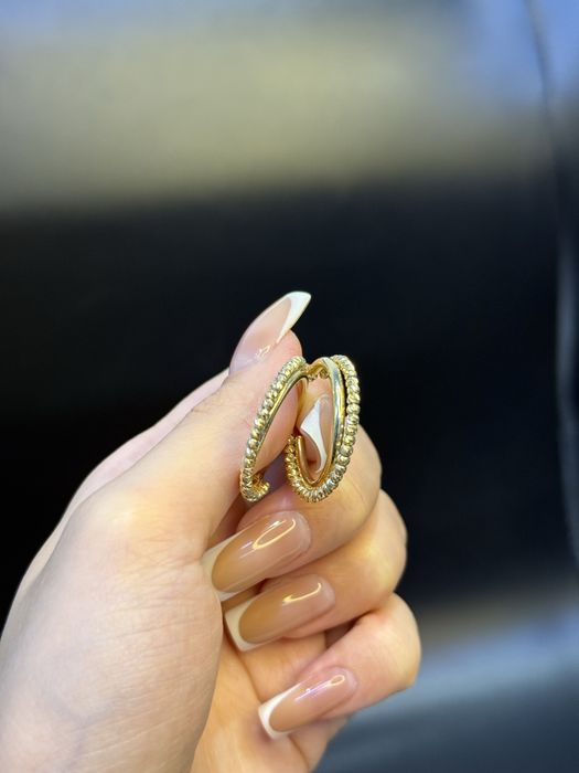 Золото 585  Серьги