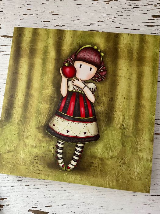 Картина, панно девочка Santorro